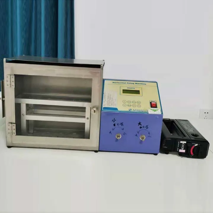 Tester delle prestazioni dei tessuti ignifughi (metodo orizzontale)